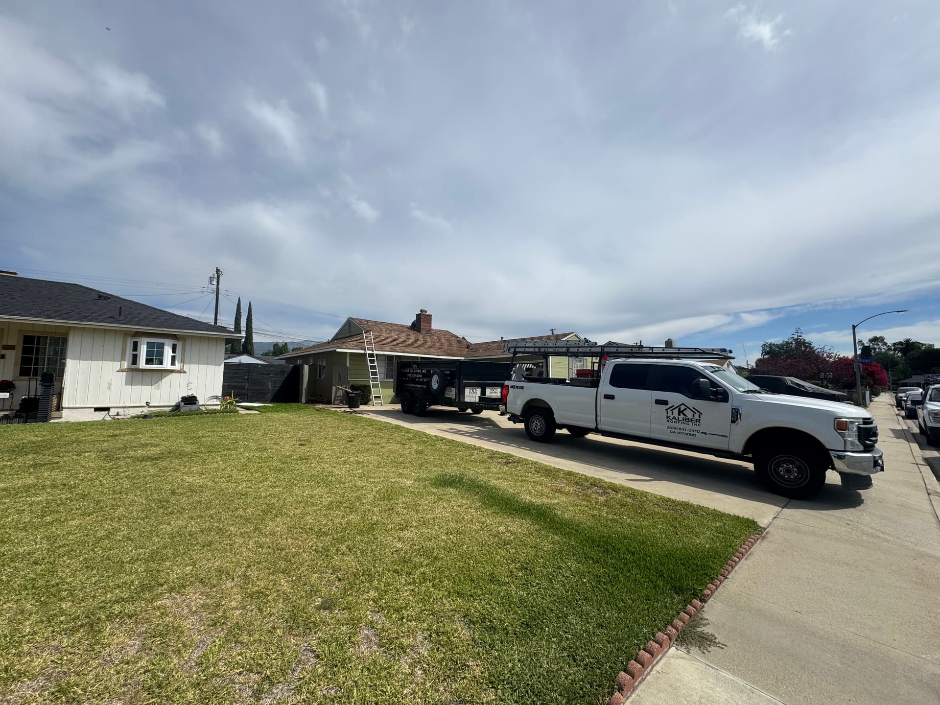 Full Re-Roof with New Sheathing and Cool Plus Shingles in Pomona