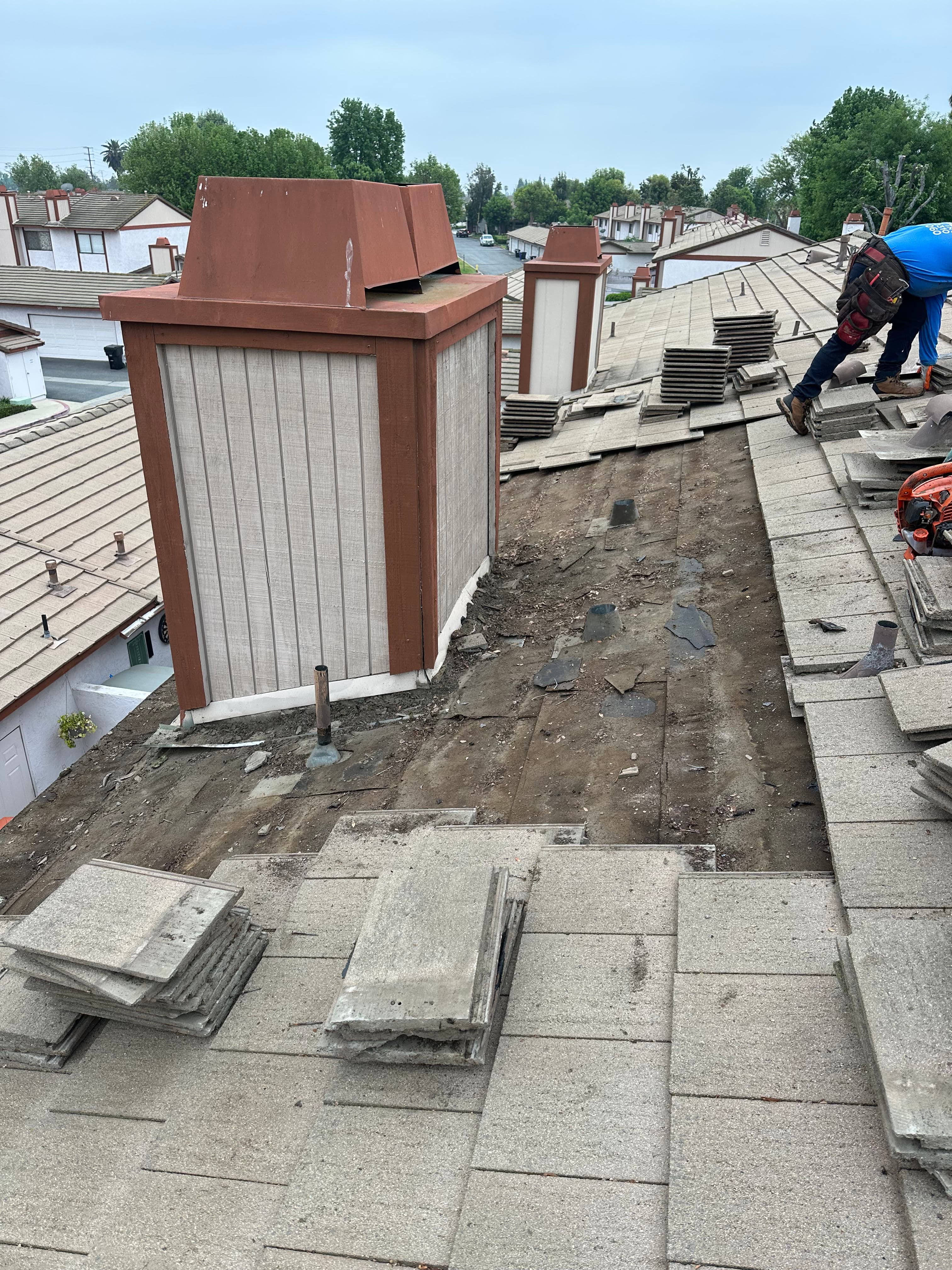 Project Montclair Tile Roof Repair Tear-Off and Fresh Underlayment image