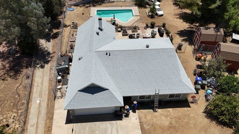 Gallery photos for Stunning Shasta White Roof Completed by Kaliber Roofing: Image #2